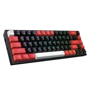 کیبورد بی سیم مکانیکال گیمینگ ردراگون مدل CASTOR K631 PRO BRW